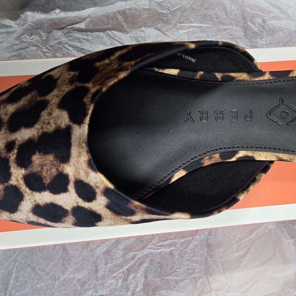 Size 8! Katy Perry Collections Evie Mule in Coffee Multi - Picture 4 of 7